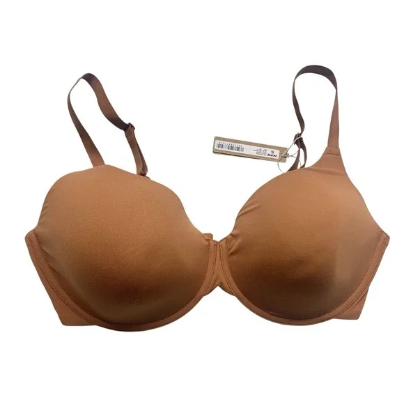 New Skims Fits Everybody T Shirt Demi Bra Bronze 40D - Picture 2 of 7